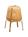 Bamboo Woven Decorative Table Lamp Creative Bedroom Bedside Lamp