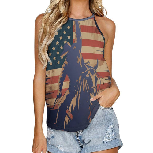 Baha Ranch American Cowboy Tank Top Baha Ranch Western Wear