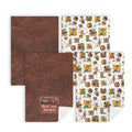 Vintage Cowgirls Set of 4 Kitchen Dish Towels Made in America Baha Ranch Western Wear