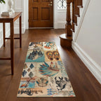 Baha Ranch Bohemian Southwest Floor Rug Runner Indoor 60" x 22" Made in America Baha Ranch Western Wear