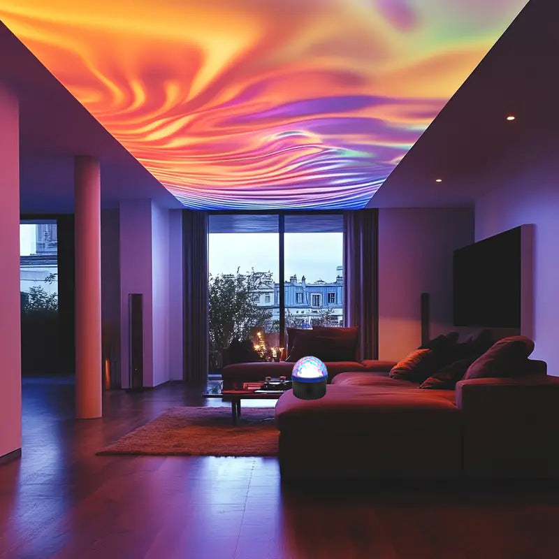 Projection Lamp Rotating Night Lamp Dream Projection Lamp