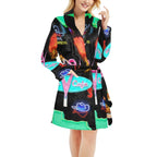 Vegas Neon Women's Western Bath Robe Baha Ranch Western Wear