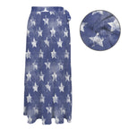 Baha Ranch Patriotic Stars Beach Coverup Skirt Baha Ranch Western Wear