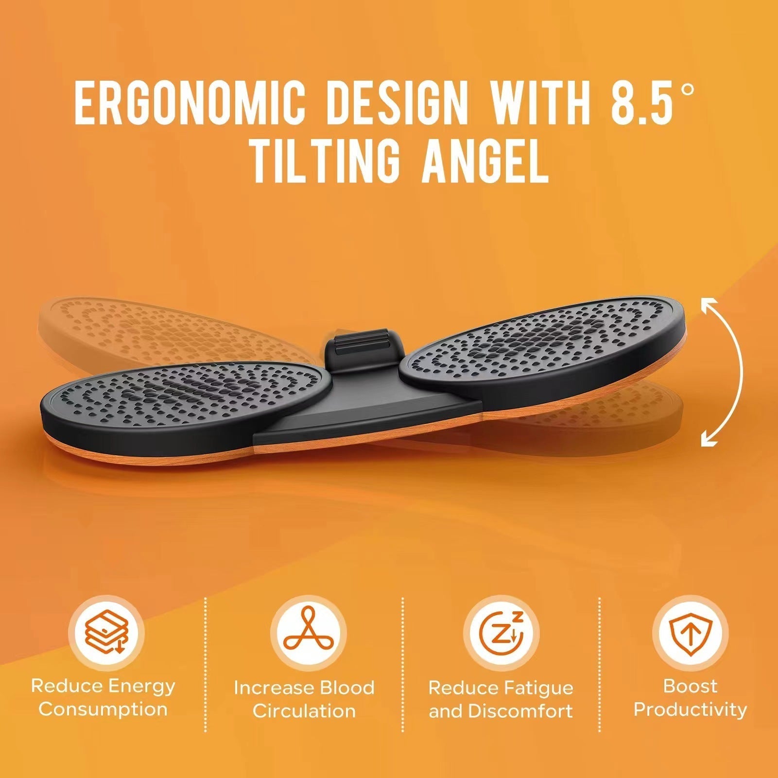 PU Foam Station Vertical Pressure Reducing Massage Pad Standing Balance Board