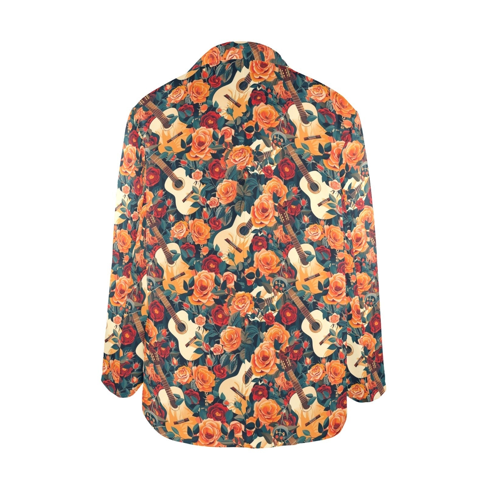 Baha Ranch Colores De Mexico Roses & Guitars Floral Blazer Baha Ranch Western Wear
