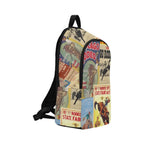 Vintage Rodeo Poster Backpack Baha Ranch Western Wear
