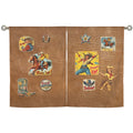 Vintage Cowgirl Window Curtains 28"x40" (2-Piece) Made in America Baha Ranch Western Wear