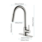 Kitchen Faucet with Pull Down Sprayer