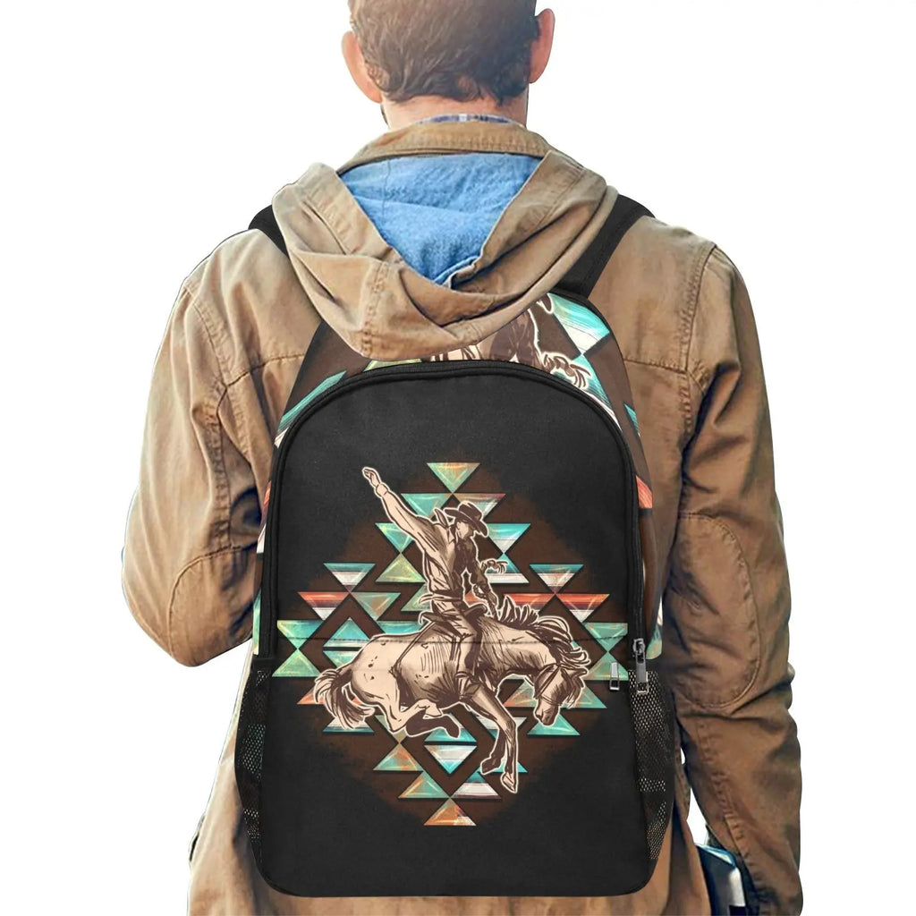 Aztec Rodeo Cowboy Backpack Baha Ranch Western Wear
