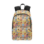 Vintage Rodeo Poster Backpack Baha Ranch Western Wear