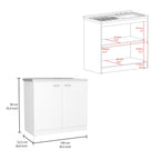 Utility Sink Vernal, Kitchen, White