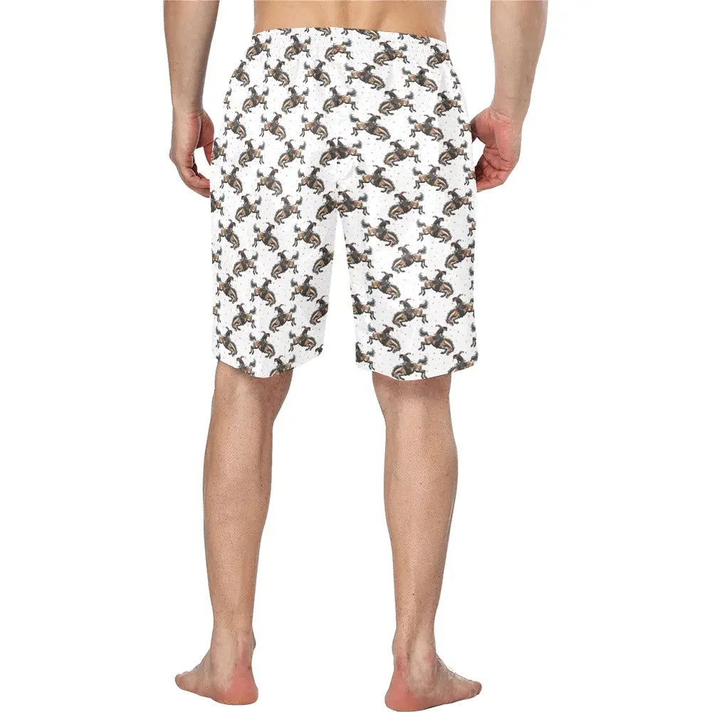 Rodeo Cowboy Men's Western Swim Trunk Board Shorts Baha Ranch Western Wear