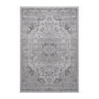 NAAR MARFI Collection 6X9 Ivory / Beige / Oriental Area Rug