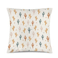 Cactus Velvety Soft Throw Pillow Case Made in America Baha Ranch Western Wear
