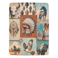 Baha Ranch Bohemian Dreams Minky Soft Throw Blanket 60" X 80" Made in America Baha Ranch Western Wear