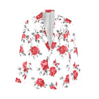 Baha Ranch Mexican Red Rose Floral Blazer Baha Ranch Western Wear