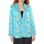 Baha Ranch Turquoise YEEHAW Rhinestone Cowgirl Blazer Baha Ranch Western Wear