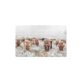 Highland Cow Herd Floor Mat Kitchen Mat 32"x20" Made in America Baha Ranch Western Wear