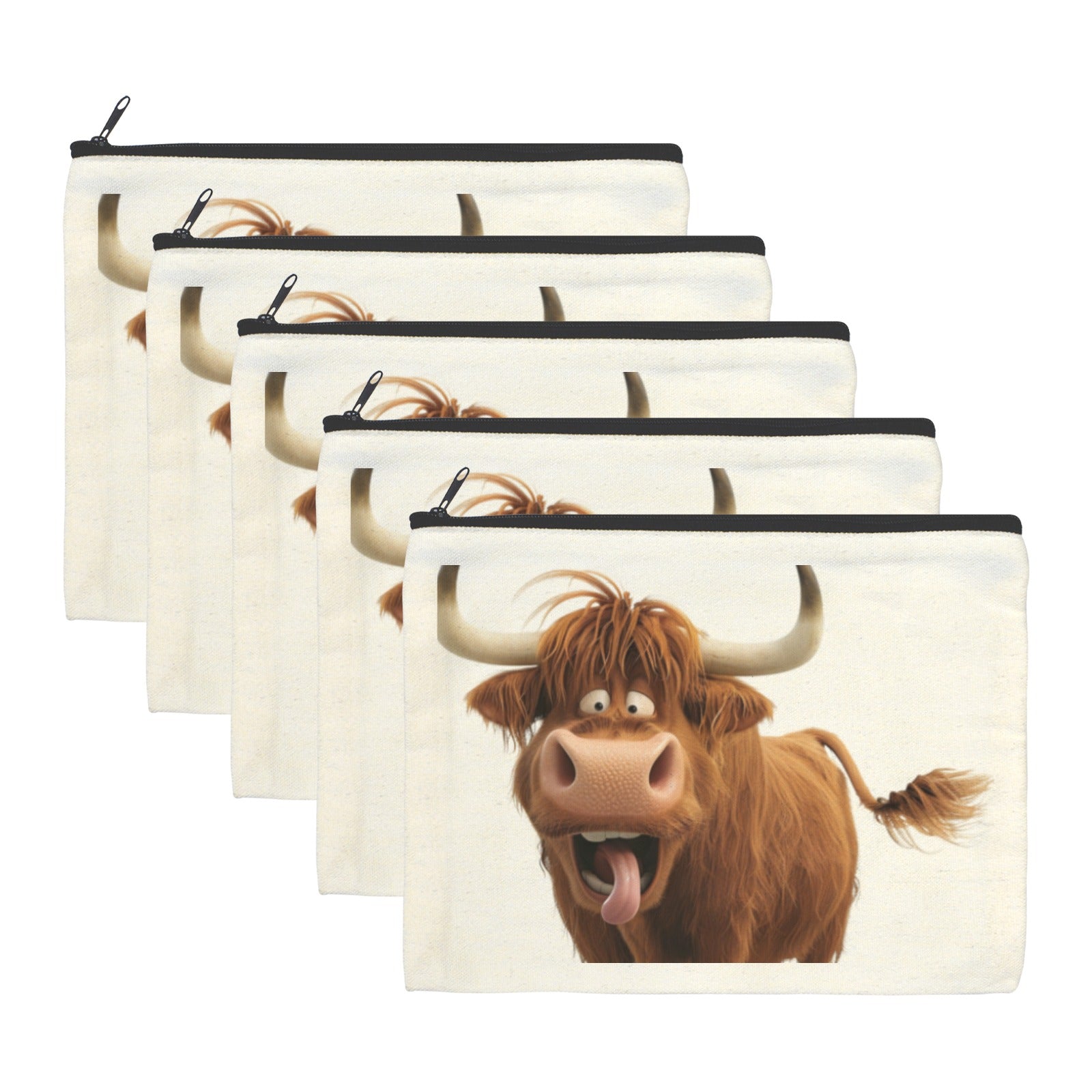 Baha Ranch Crazy Highland Pack of 5 bags Cosmetic Made in America Baha Ranch Western Wear
