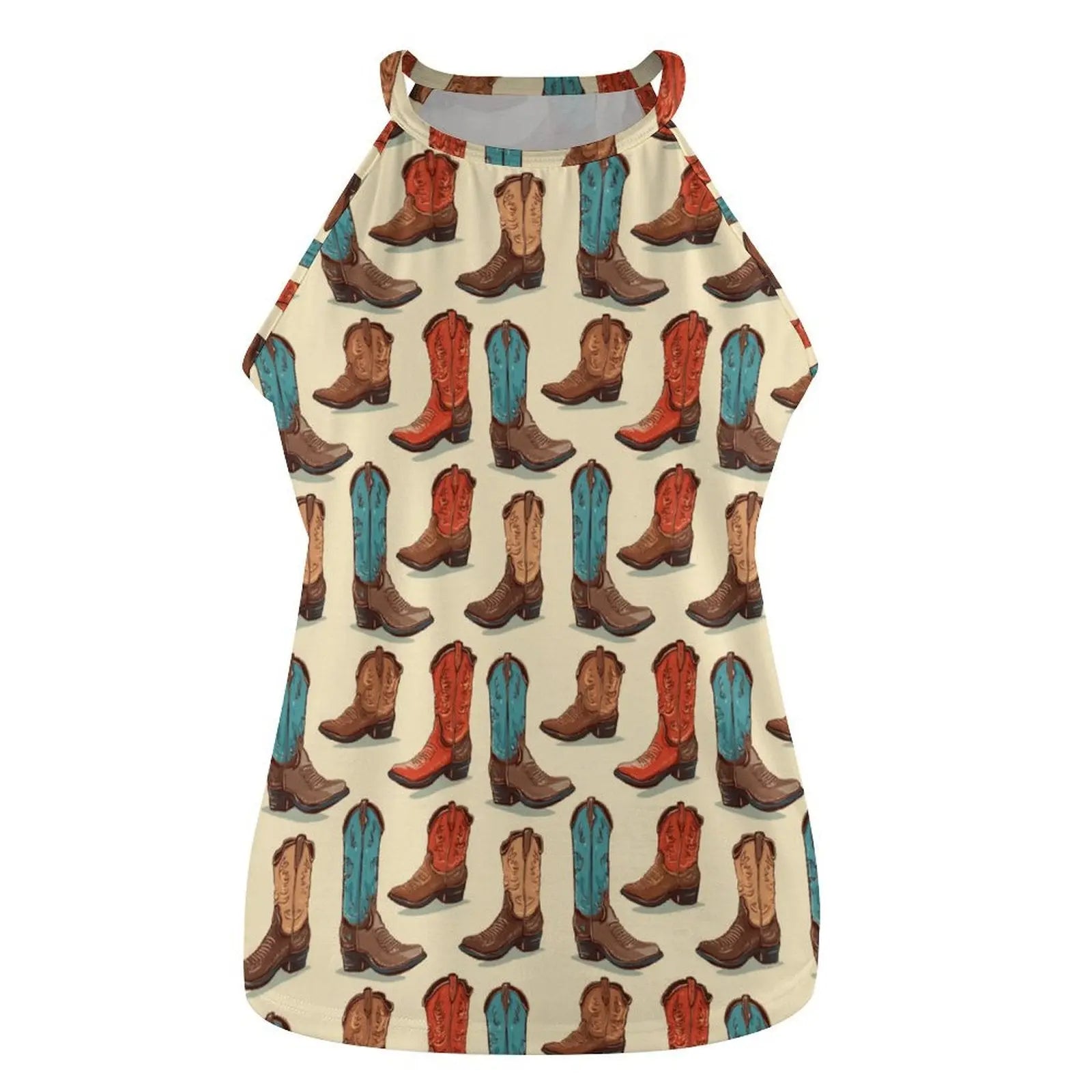 Baha Ranch Got My Boots Tank Top Baha Ranch Western Wear