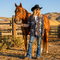 Baha Ranch Rhinestone Cowgirl Yeehaw Blazer Women's Blazer Baha Ranch Western Wear