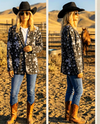 Baha Ranch Rhinestone Cowgirl Yeehaw Blazer Women's Blazer Baha Ranch Western Wear