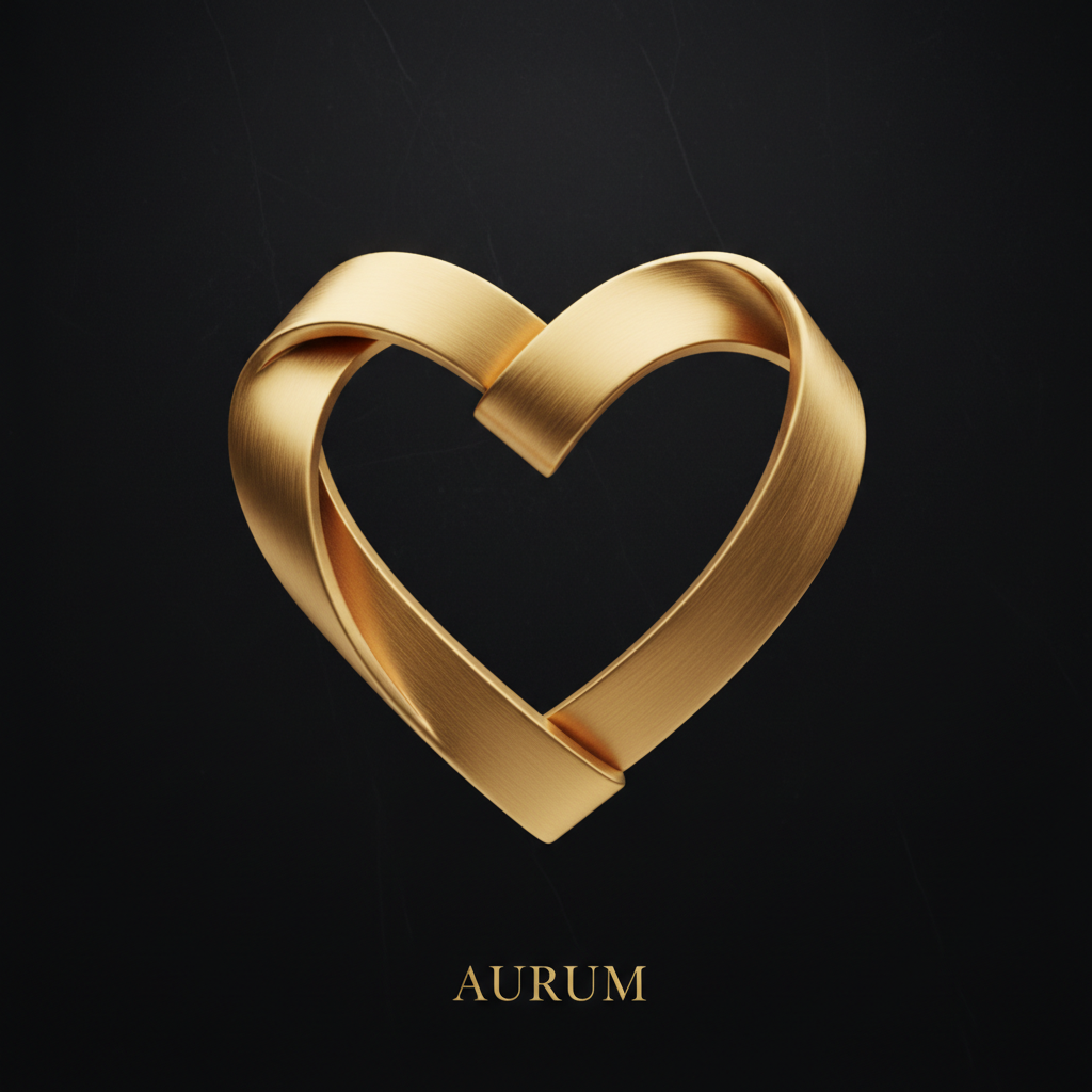 Golden Heart Icon
