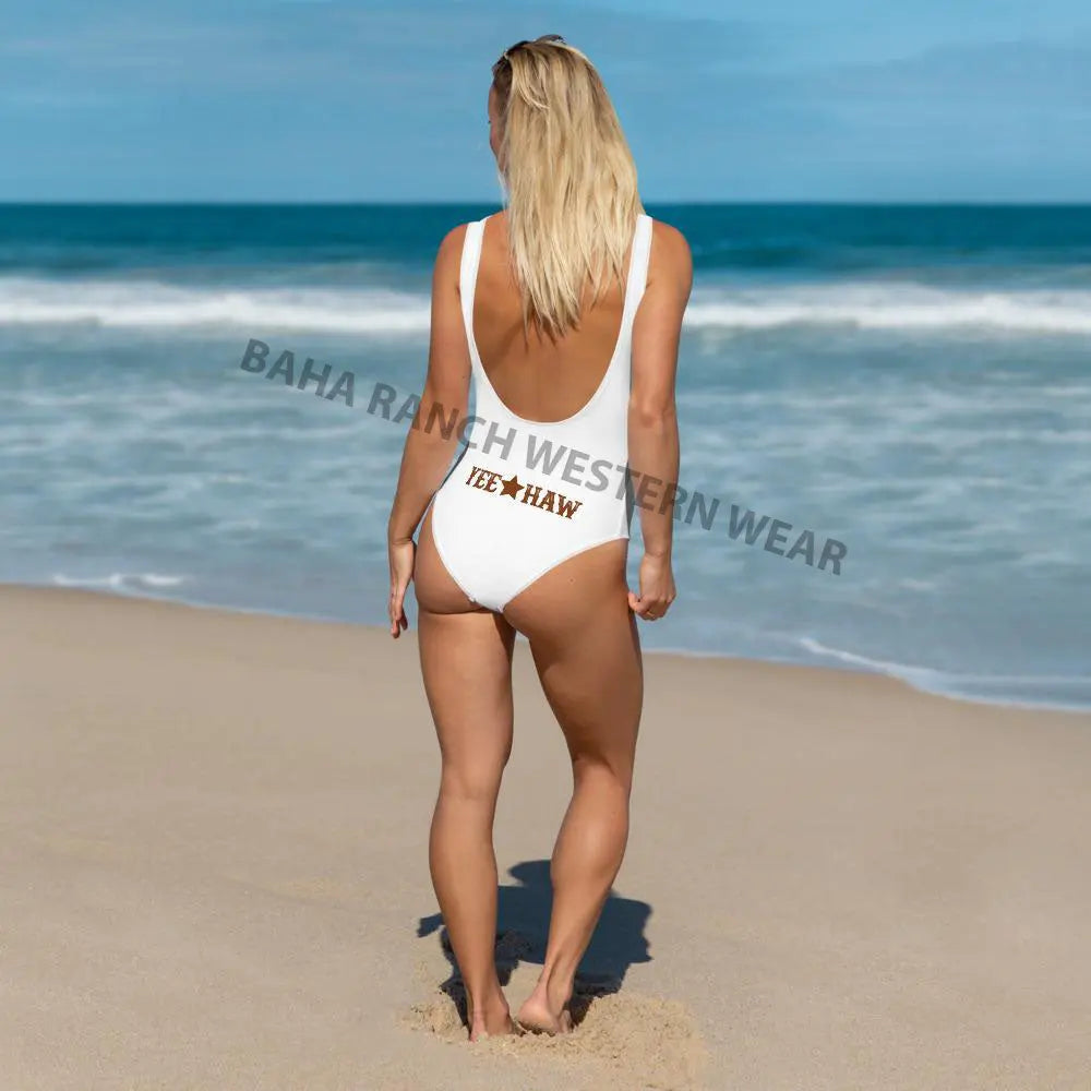 Yeehaw Howdy Bitches Swimsuit Baha Ranch Western Wear