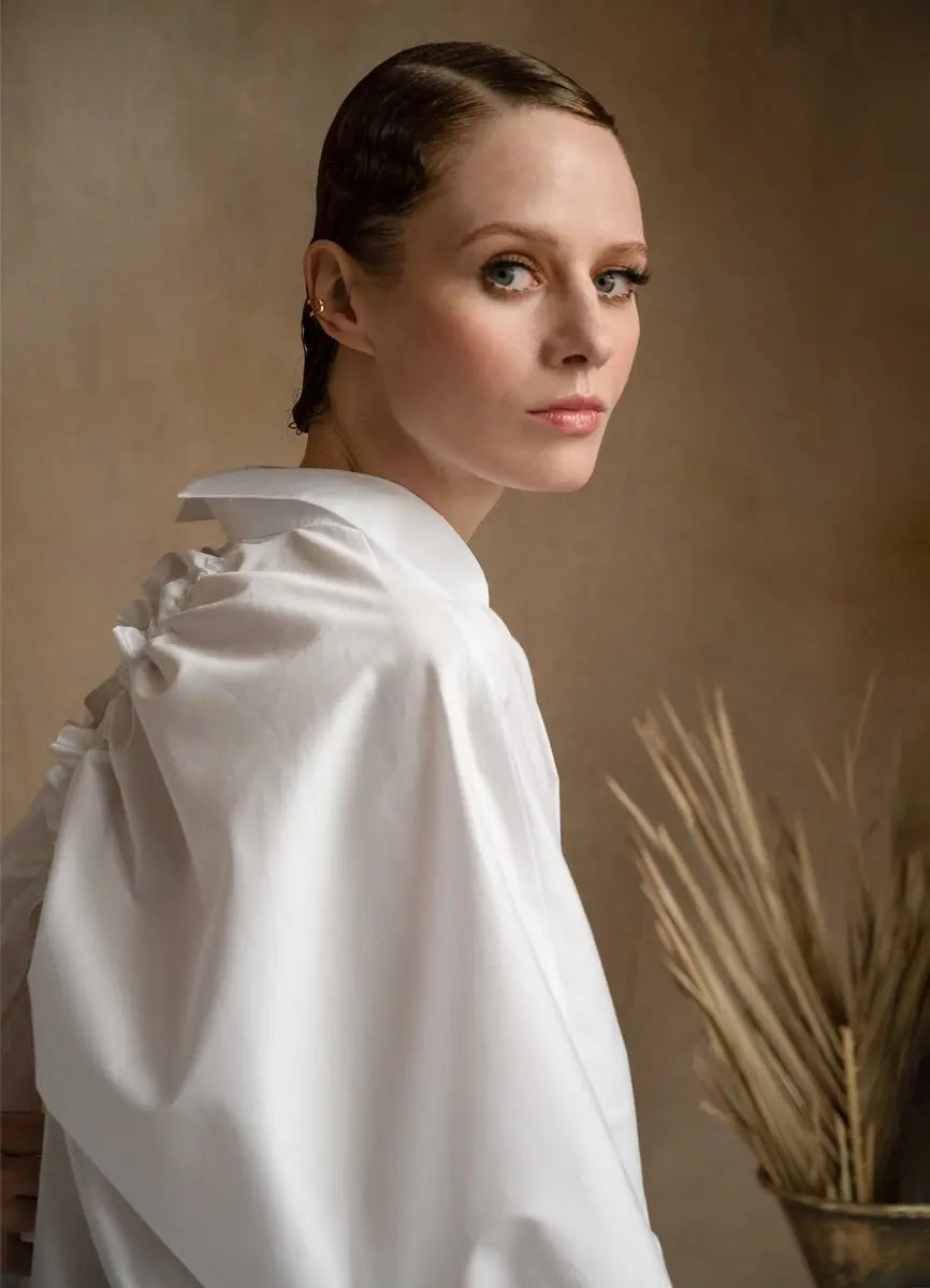 Prima Italian Design White Shirt Organic Cotton ETNA