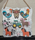 3d Farm Animal Cow Horse Tractor Magnets - Build your own farm - choice of styles Baha Ranch Western Wear