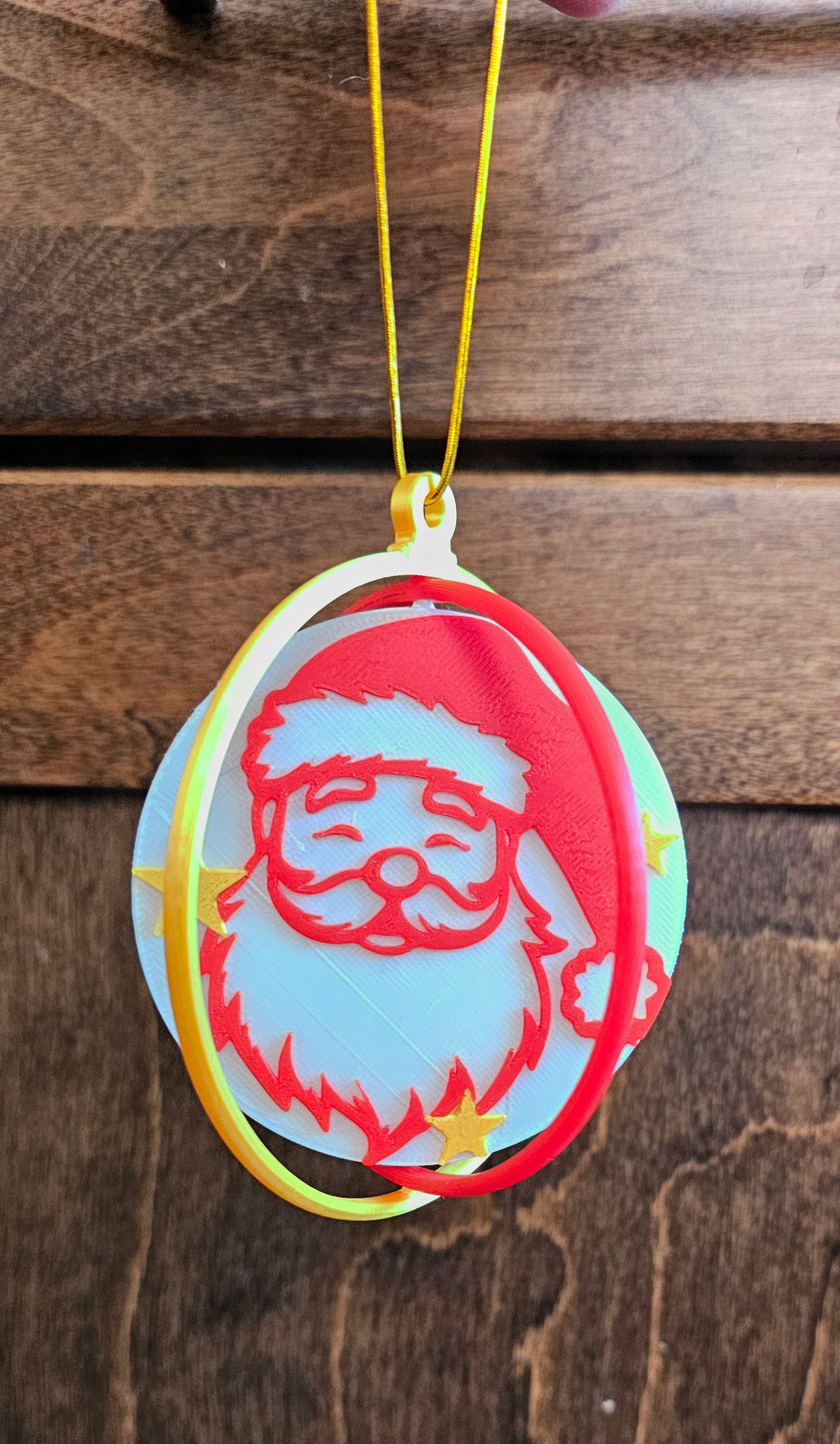 3d Print Santa Claus Christmas Ornament Baha Ranch Western Wear