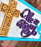3d Print He Is Risen Faith Trinket Gift Box Baha Ranch Western Wear