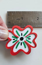 Set of 5 - 3D Print Mexico Cinco de Mayo Cactus Mariachi Sugar Skull Pins Made in America Baha Ranch Western Wear
