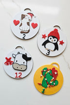 3D Printed Christmas Advent Calendar Ornament Baha Ranch Western Wear