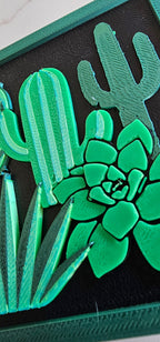 3d Print Cactus Gift Box Baha Ranch Western Wear