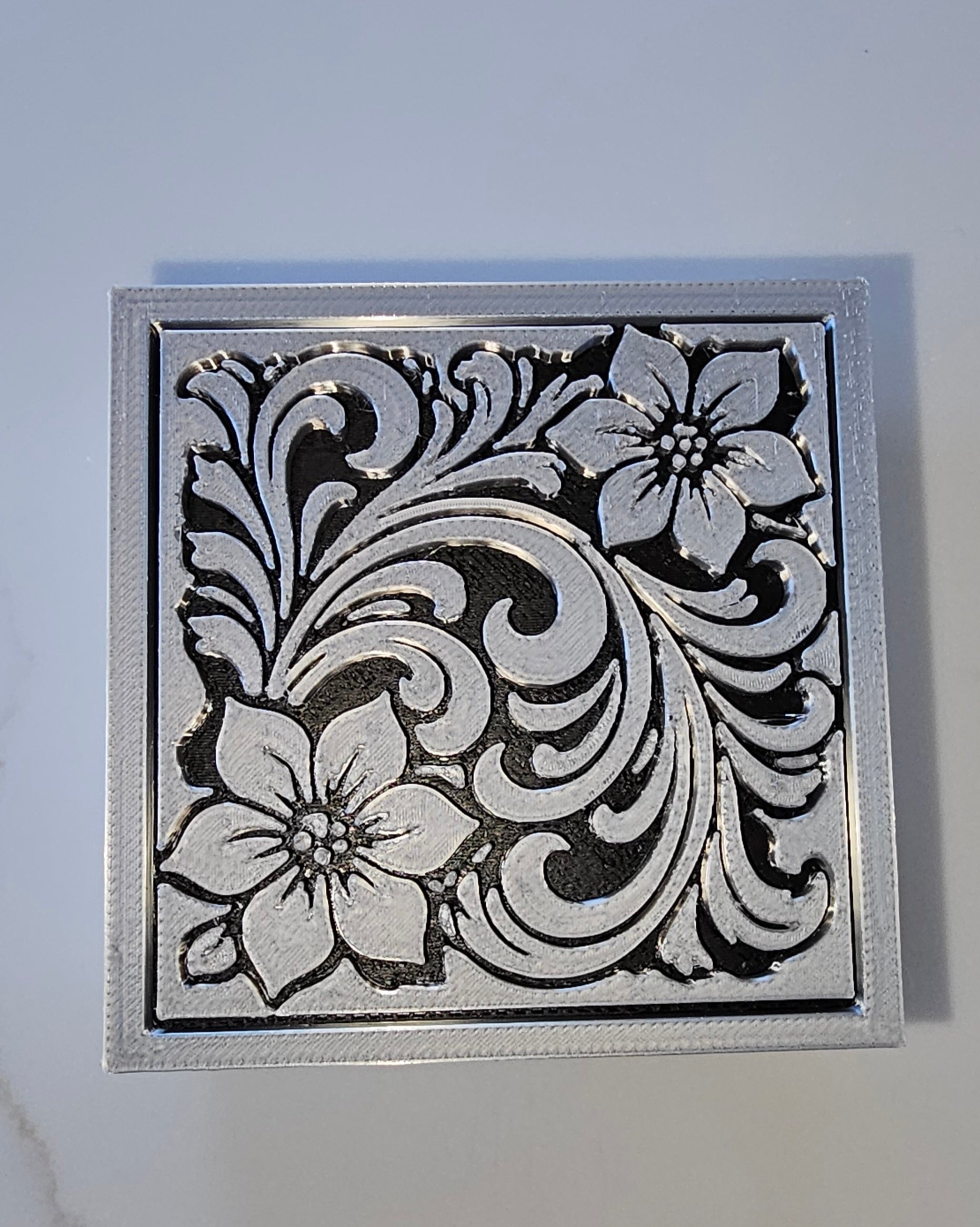 Baha Ranch 3D Tooled Gift Box - choice of colors and sizes Baha Ranch Western Wear