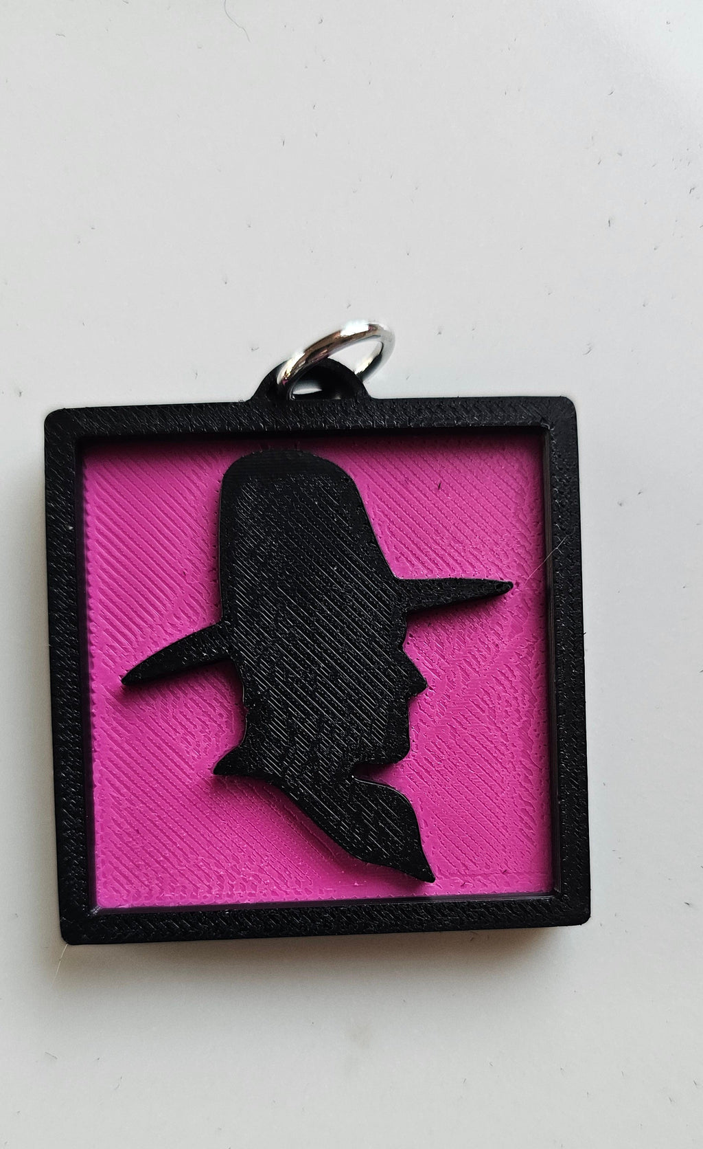 3D Print Picture Necklace on Deerskin Leather Western Cowboy Horse Hat Boot Made in America Baha Ranch Western Wear