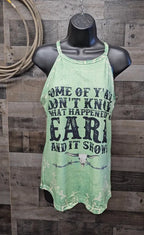 Baha Ranch What Happened to Earl Women's Tank Top Baha Ranch Western Wear