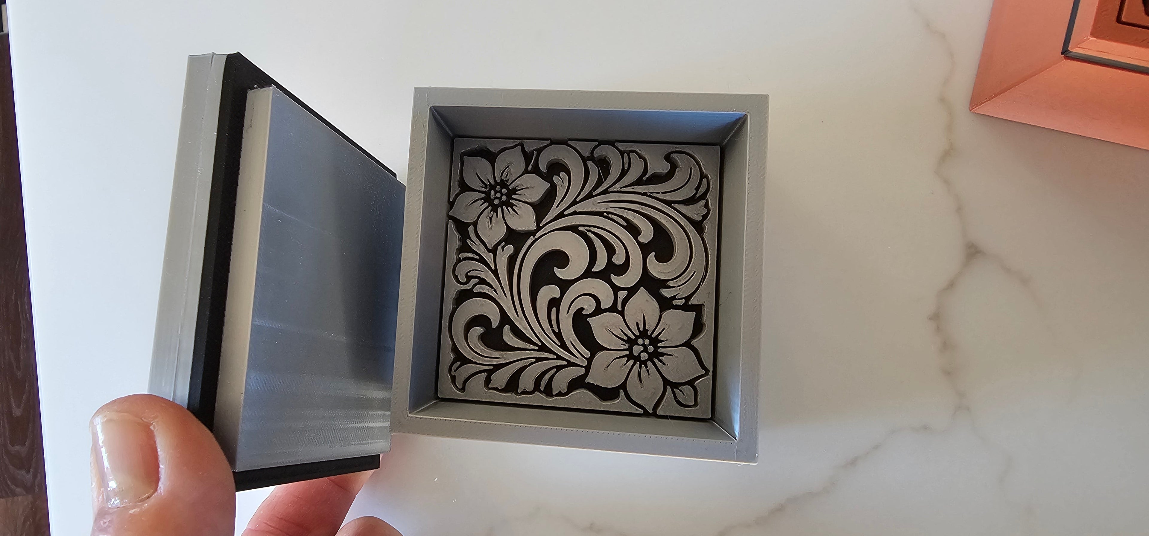 Baha Ranch 3D Tooled Gift Box - choice of colors and sizes Baha Ranch Western Wear