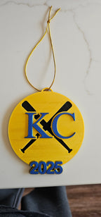 3D Print Royals Kc Baseball Kansas City Ornament Baha Ranch Western Wear