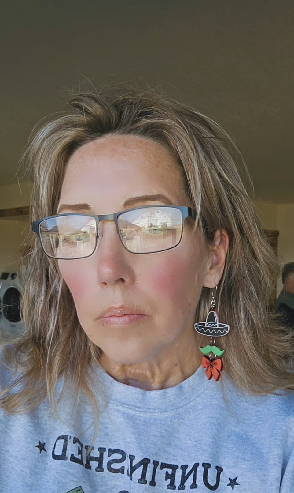 3D Print Mariachi Sombrero Earrings Made in America Baha Ranch Western Wear
