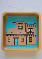 3d New Mexico Adobe Display Accessory Trinket Tray Box Choice of styles Baha Ranch Western Wear