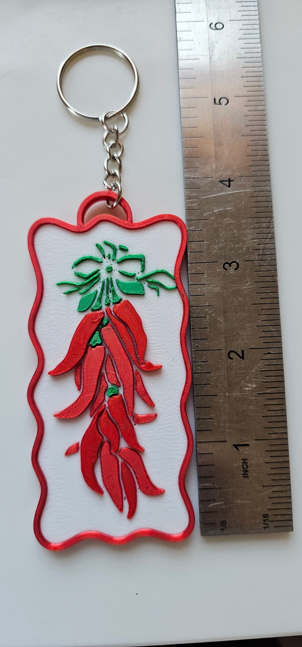 Choice of 3D print Keychains Mexico Cinco de Mayo Chili Sugar Skull Made in America Baha Ranch Western Wear