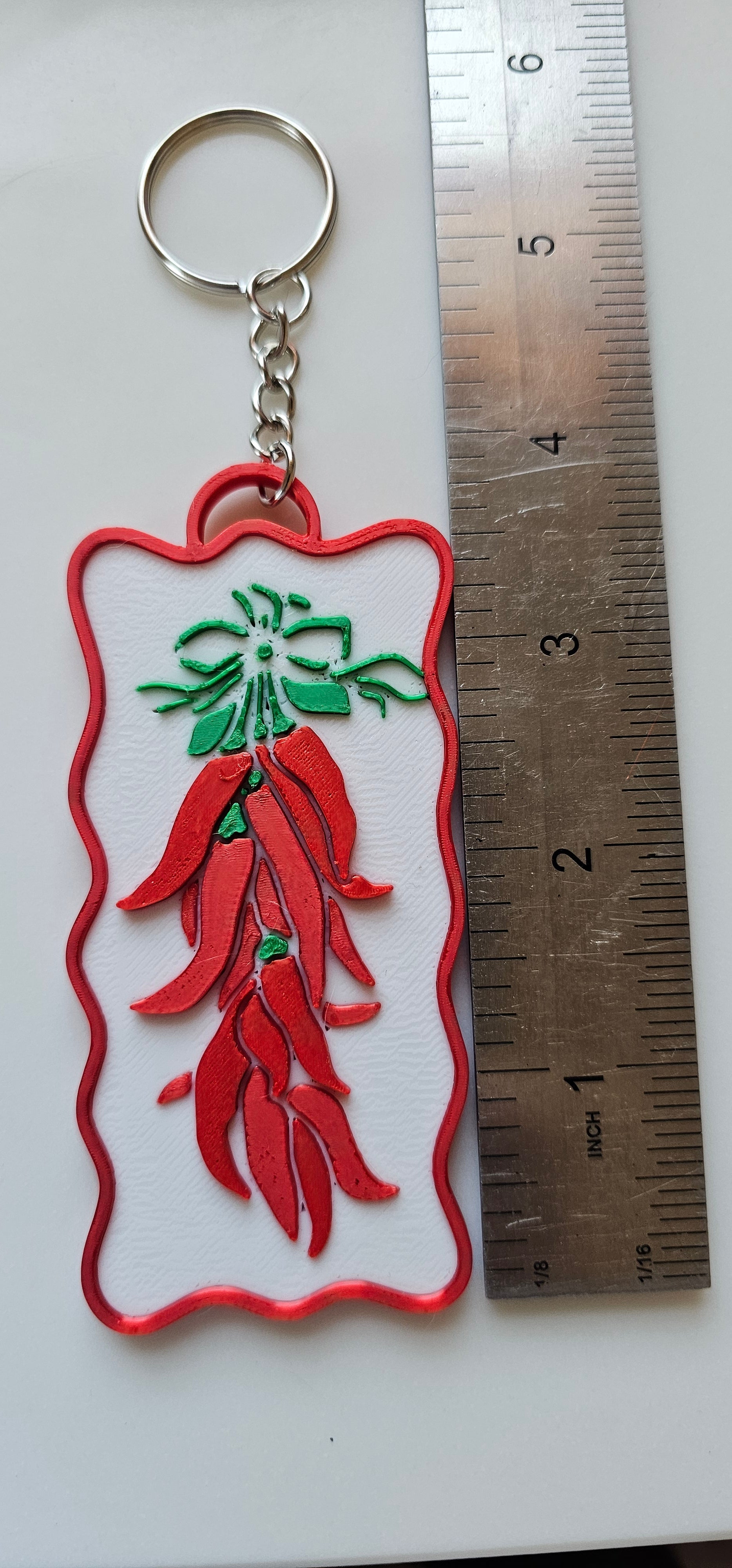 Choice of 3D print Keychains Mexico Cinco de Mayo Chili Sugar Skull Made in America Baha Ranch Western Wear