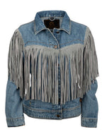 Mason Denim Fringe Jacket Baha Ranch Western Wear