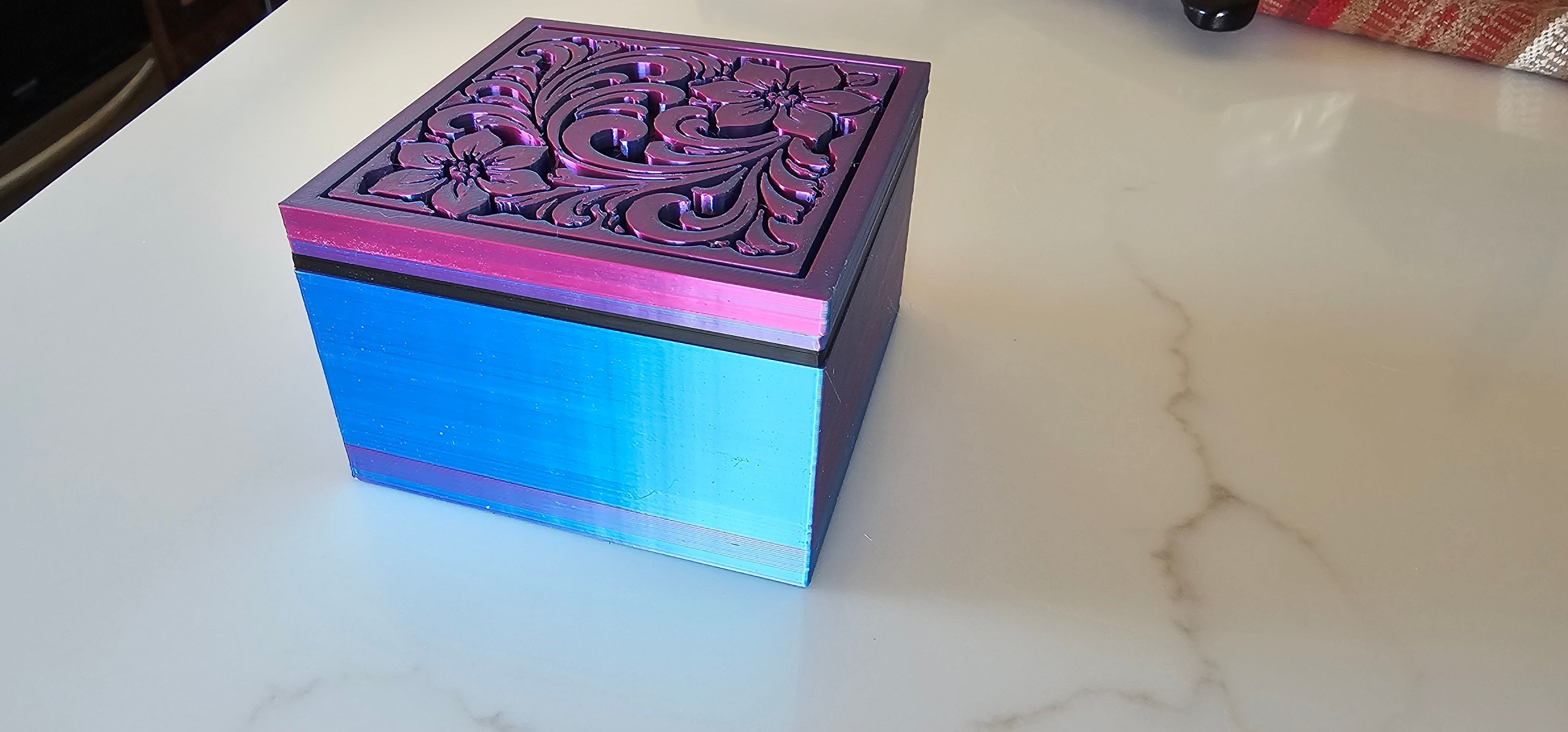 Baha Ranch 3D Tooled Gift Box - choice of colors and sizes Baha Ranch Western Wear