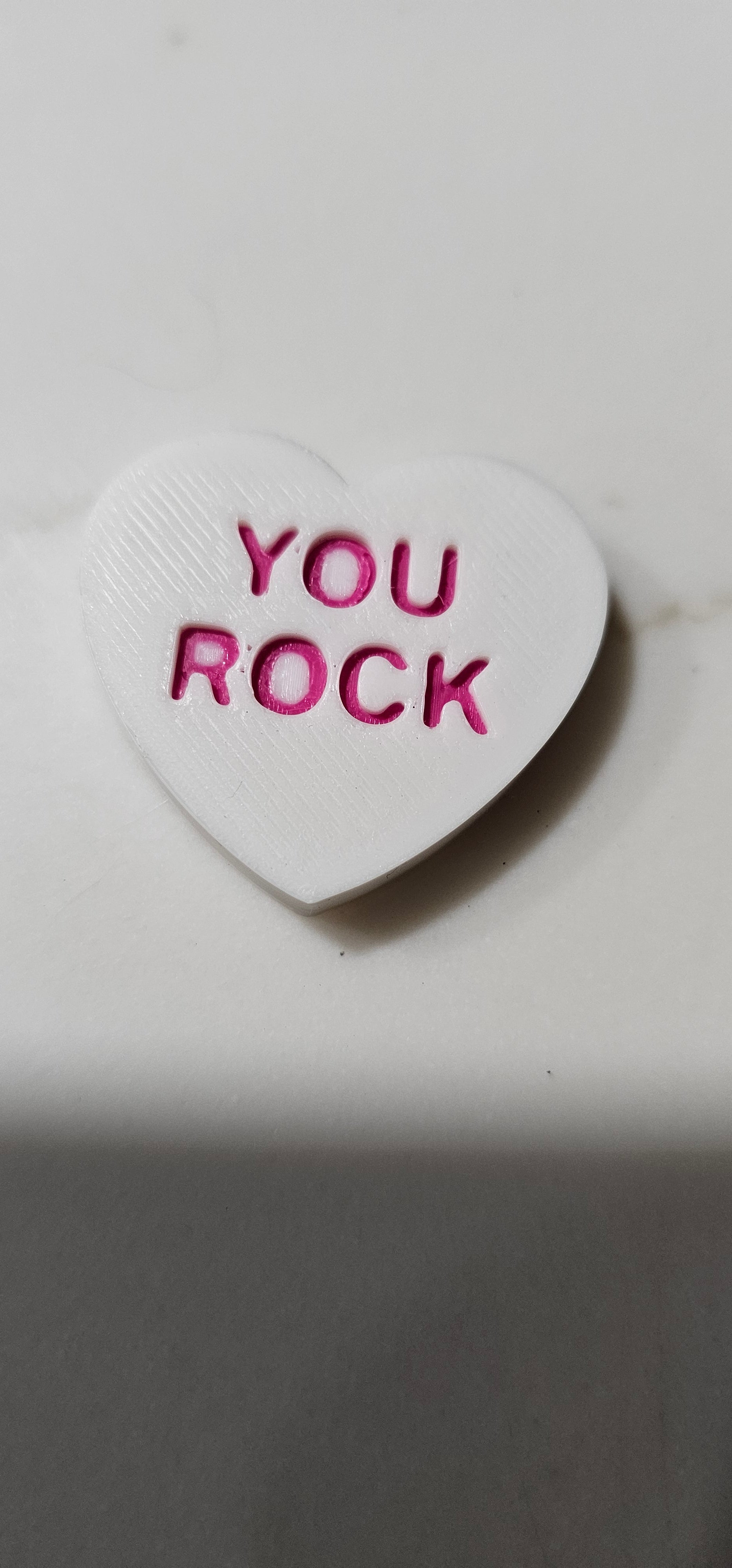 3d Printed Candy Conversation Heart Pins or Earrings Made in America Baha Ranch Western Wear