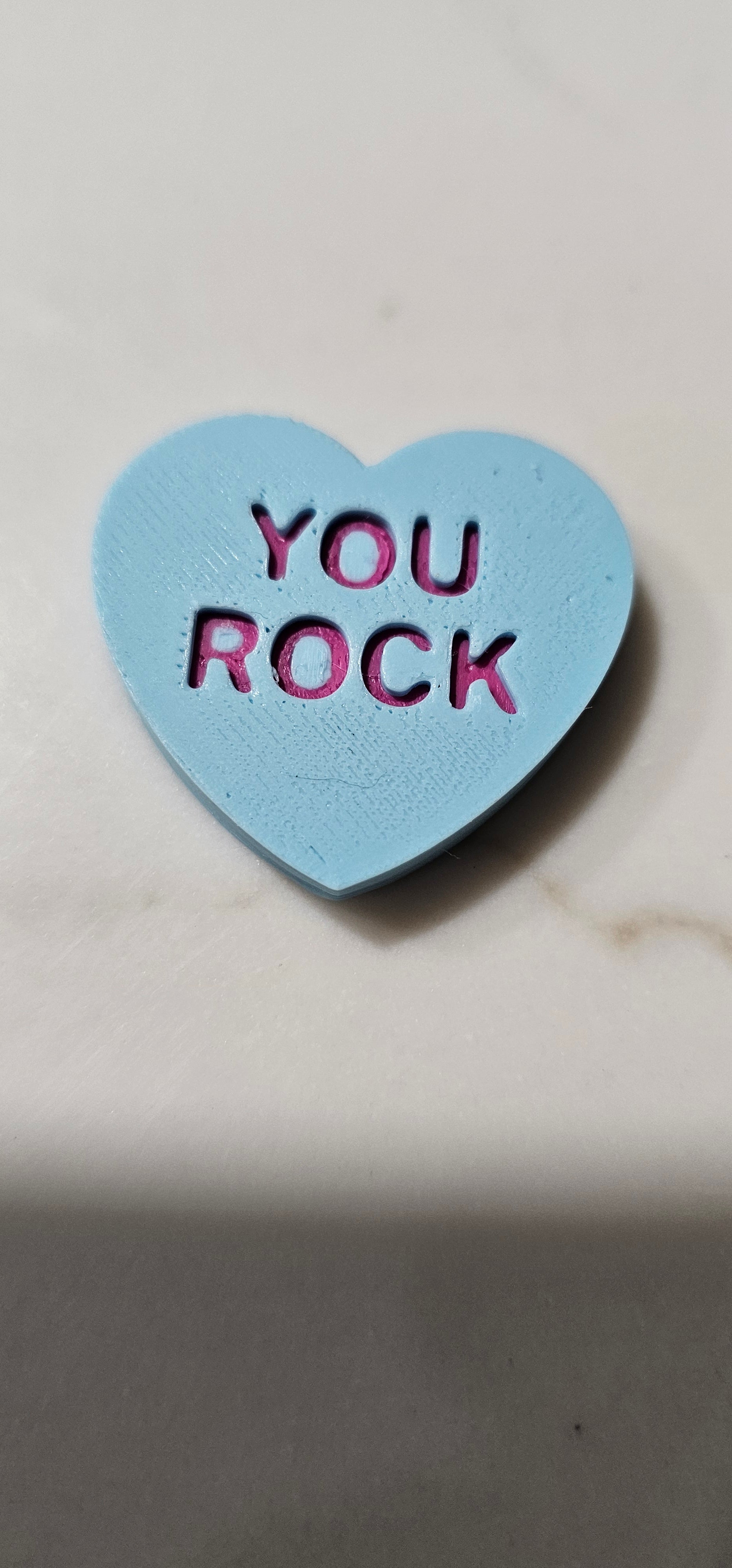 3d Printed Candy Conversation Heart Pins or Earrings Made in America Baha Ranch Western Wear
