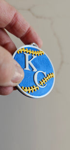 3D Print Royals Kc Baseball Kansas City Ornament Baha Ranch Western Wear