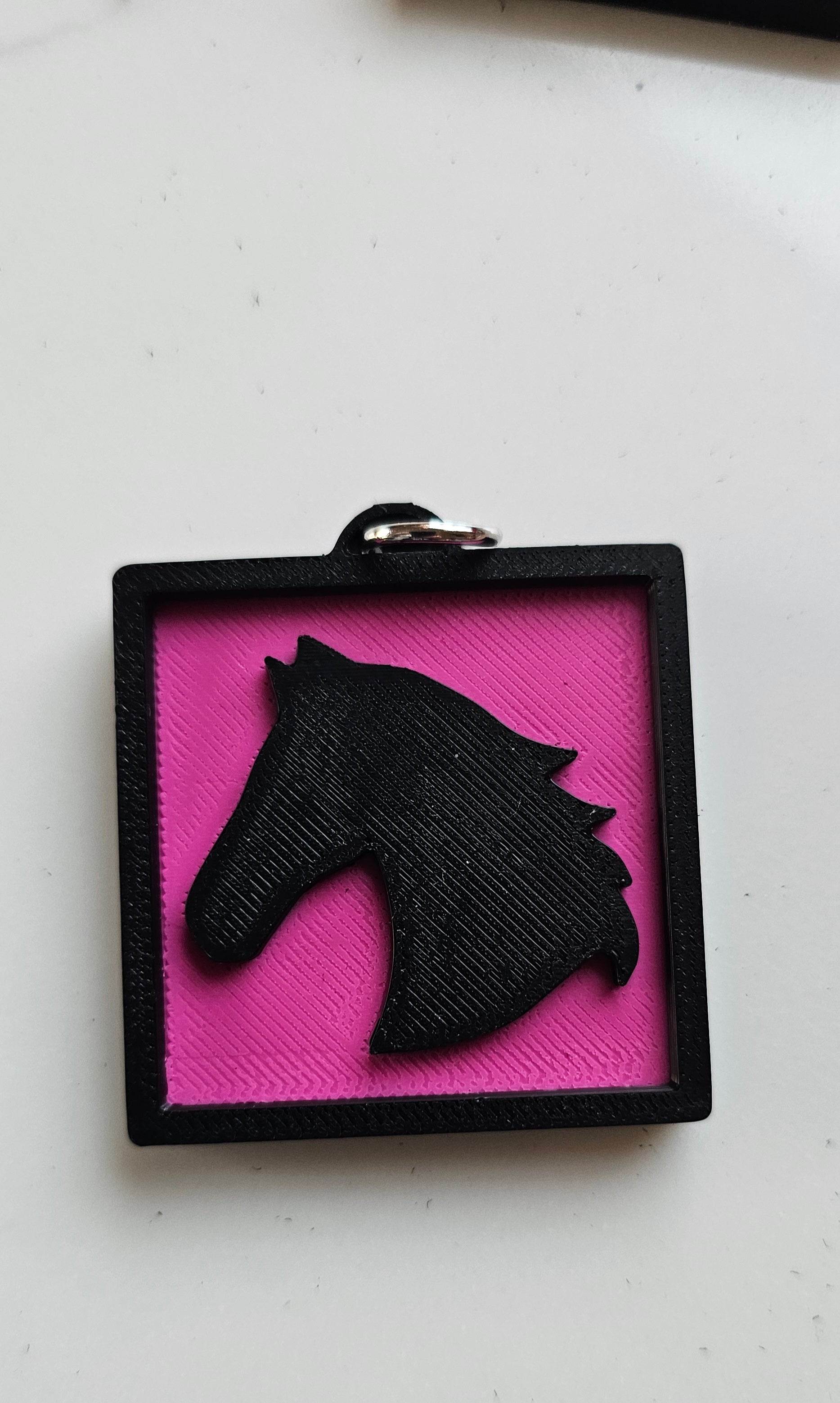 3D Print Picture Necklace on Deerskin Leather Western Cowboy Horse Hat Boot Made in America Baha Ranch Western Wear
